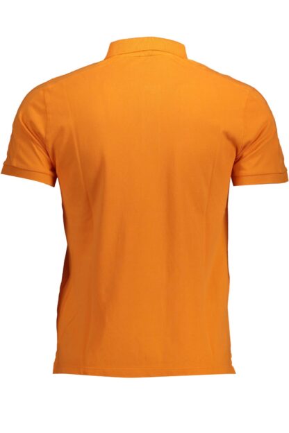 North Sails - Orange Cotton Men Polo Shirt