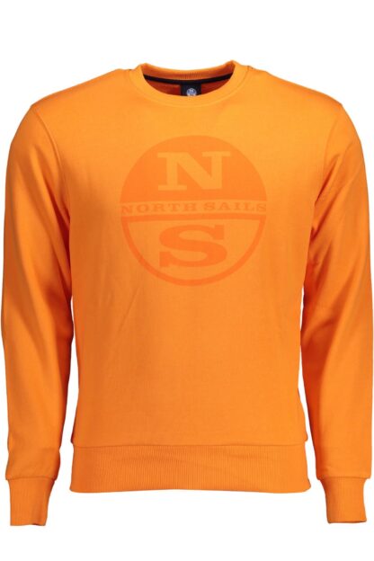 North Sails - Orange Cotton Men's Sweater