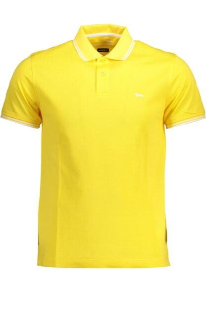 Harmont & Blaine - Yellow Cotton Men Polo Shirt