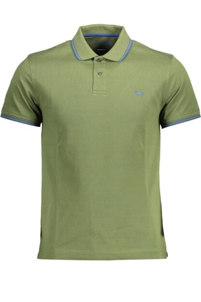 Harmont & Blaine - Green Cotton Men Polo Shirt