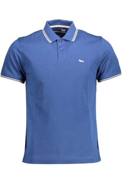 Harmont & Blaine - Blue Cotton Men Polo Shirt