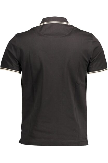 Harmont & Blaine - Black Cotton Men Polo Shirt