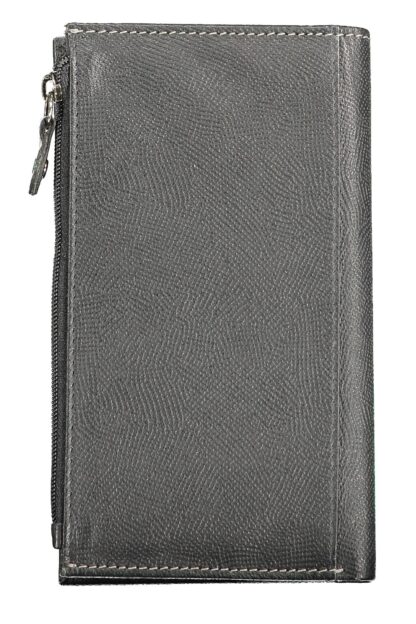 Sergio Tacchini - Black Leather Men Wallet