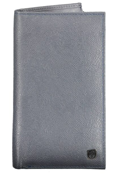 Sergio Tacchini - Blue Leather Men Wallet