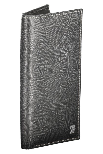 Sergio Tacchini - Black Leather Men Wallet