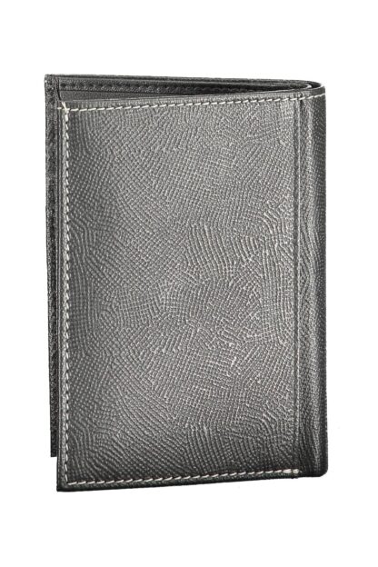 Sergio Tacchini - Black Leather Men Wallet