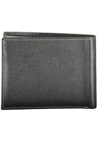 Sergio Tacchini - Black Leather Men Wallet