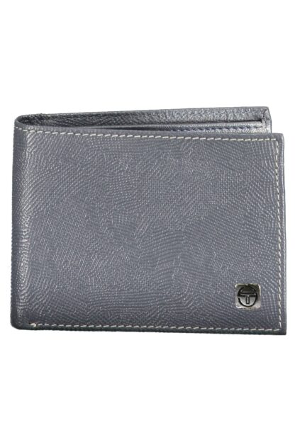 Sergio Tacchini - Blue Leather Men Wallet