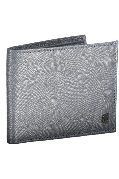 Sergio Tacchini - Blue Leather Men Wallet