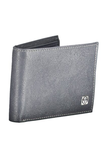 Sergio Tacchini - Blue Leather Men Wallet