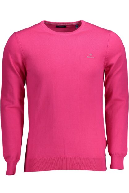 Gant - Pink Cotton Men Sweater