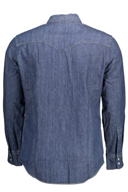 Levi's - Blue Cotton Men Shirt