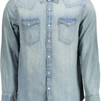 Levi's - Blue Cotton Men Shirt