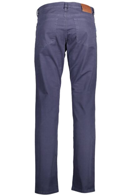 Gant - Blue Cotton Men Trouser