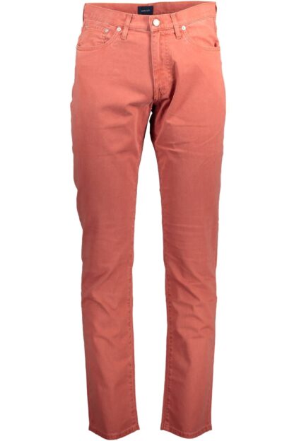 Gant - Red Cotton Men Trouser