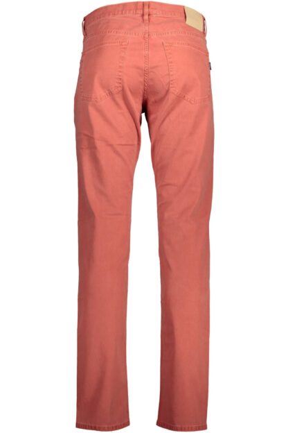 Gant - Red Cotton Men Trouser