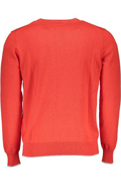 North Sails - Red Cotton Men Sweater