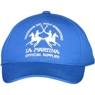 La Martina - Blue Cotton Men Cap