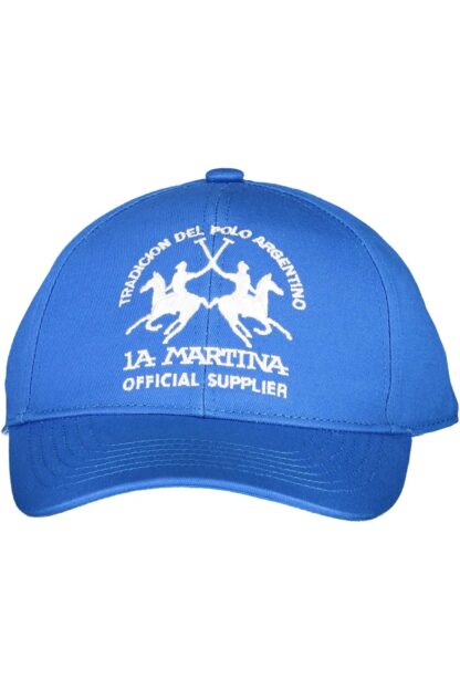 La Martina - Blue Cotton Men Cap