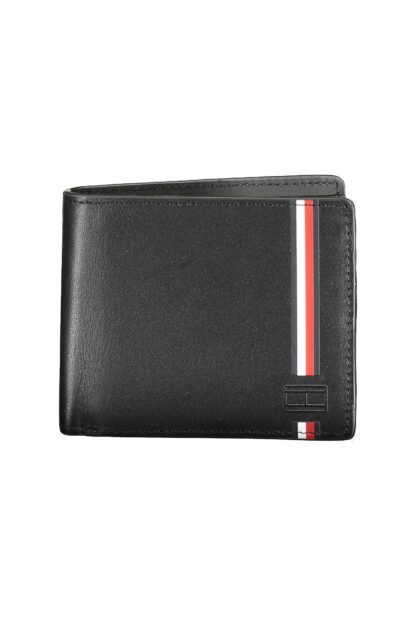 Tommy Hilfiger - Black Leather Mens Wallet