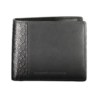 Tommy Hilfiger - Black Leather Mens Wallet