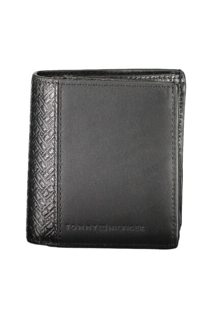 Tommy Hilfiger - Black Leather Men Wallet