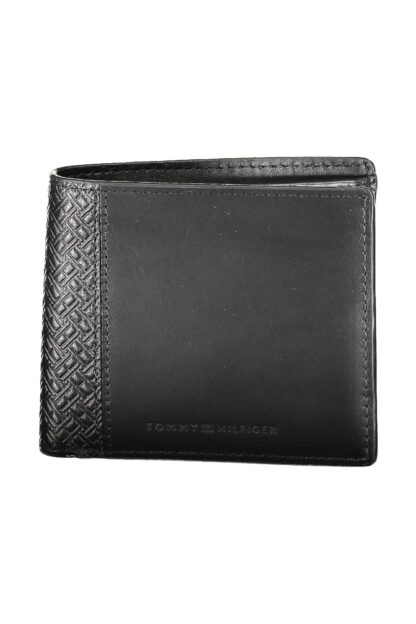 Tommy Hilfiger - Black Leather Men Wallet