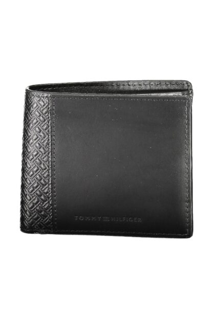 Tommy Hilfiger - Black Leather Men Wallet