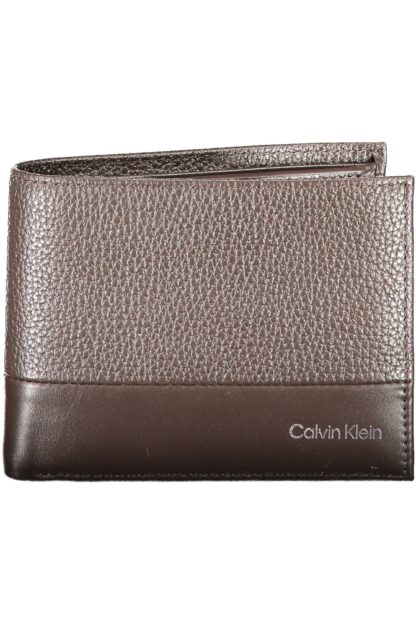 Calvin Klein - Brown Leather Men Wallet