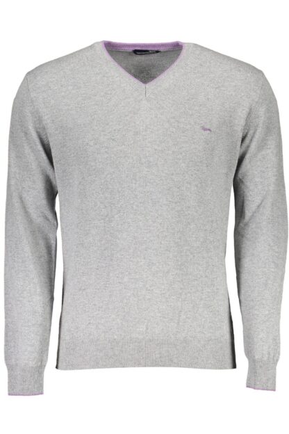 Harmont & Blaine - Gray Wool Men Sweater