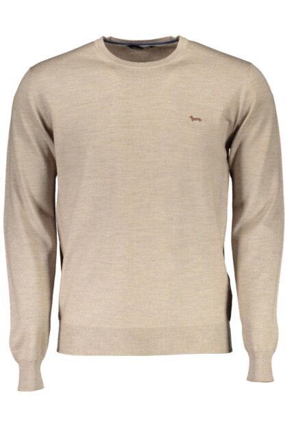 Harmont & Blaine - Beige Wool Mens Sweater