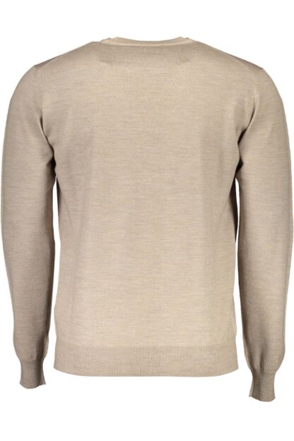 Harmont & Blaine - Beige Wool Mens Sweater