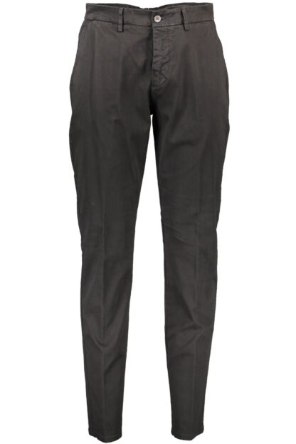 Harmont & Blaine - Black Cotton Men Trouser