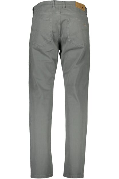 Harmont & Blaine - Gray Cotton Men Narrow Fit Trouser