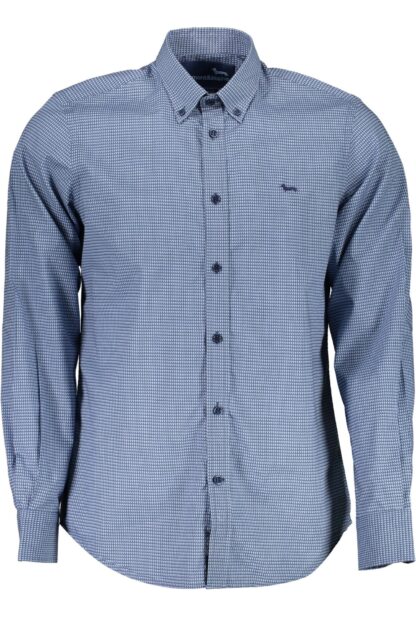 Harmont & Blaine - Blue Cotton Men Shirt