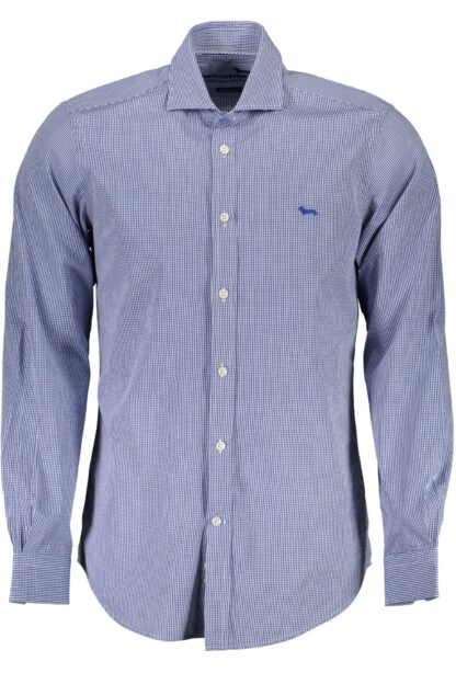 Harmont & Blaine - Blue Cotton Men Shirt