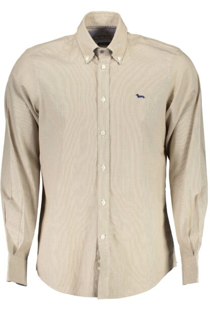 Harmont & Blaine - Beige Cotton Men Shirt