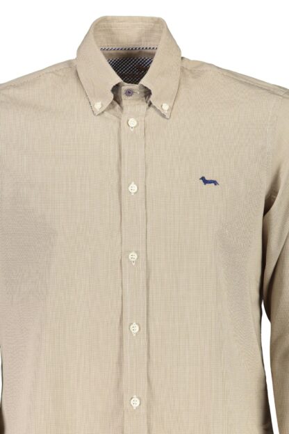 Harmont & Blaine - Beige Cotton Men Shirt