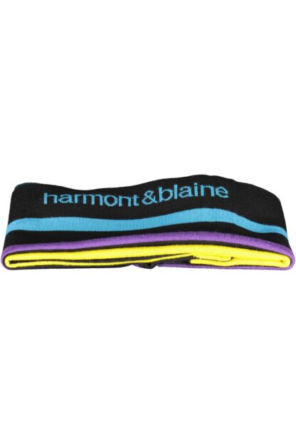 Harmont & Blaine - Black Wool Men Scarf