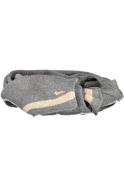 Harmont & Blaine - Gray Wool Men Scarf