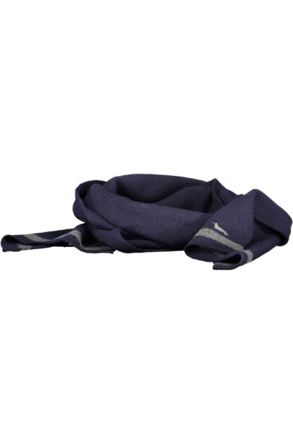 Harmont & Blaine - Blue Wool Men Scarf