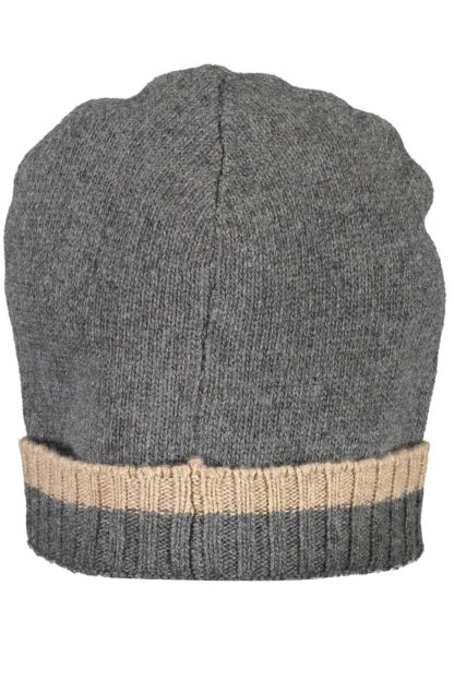 Harmont & Blaine - Gray Wool Men Cap