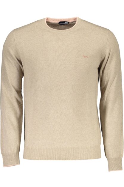 Harmont & Blaine - Beige Wool Men Sweater