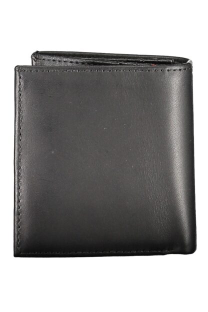 Tommy Hilfiger - Black Leather Men Wallet