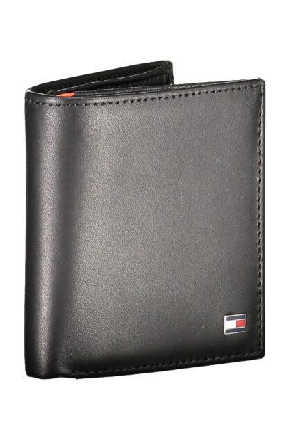 Tommy Hilfiger - Black Leather Men Wallet