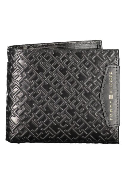 Tommy Hilfiger - Black Leather Men Wallet