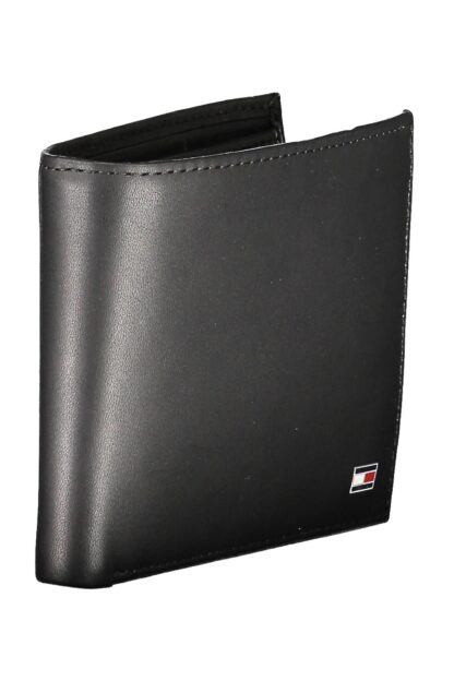 Tommy Hilfiger - Black Leather Men Wallet