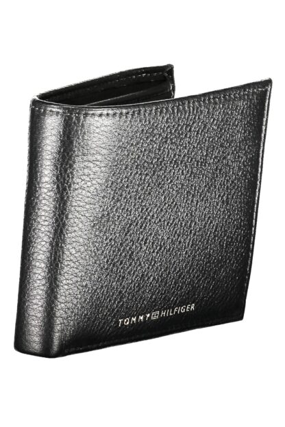 Tommy Hilfiger - Black Leather Men Wallet