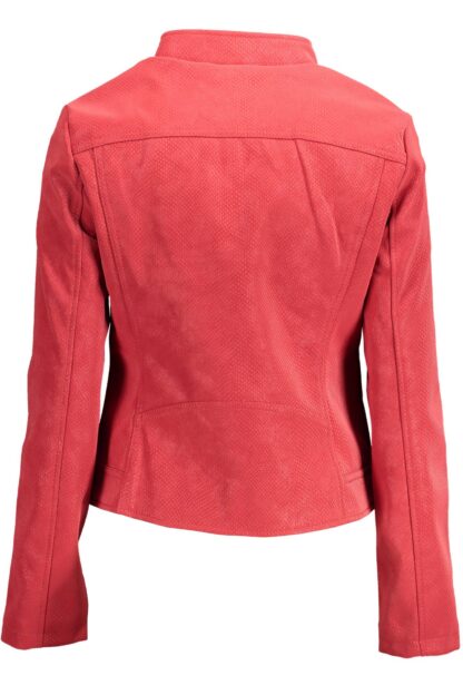 Desigual - Red Polyurethane Women Jacket