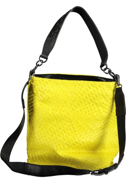 Desigual - Yellow Polyurethane Women Handbag